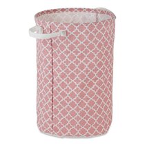 Laundry hamper deals pink